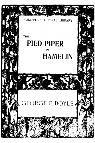 Boyle - The Pied Piper of Hamelin - Score