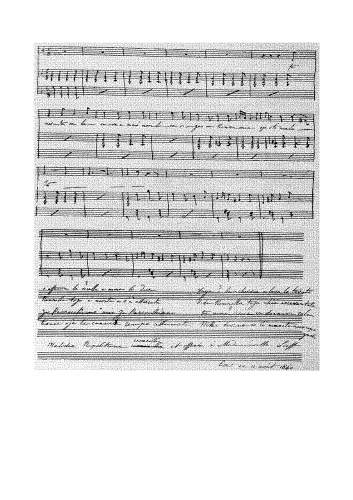 Cottrau - Fenesta ca lucive - Score