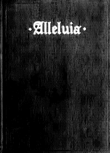 Various - Alleluia. A Hymnal - Chorus Scores - Score