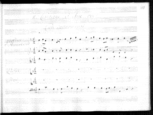 Conti - Tra questi colli ameni e belli - Score