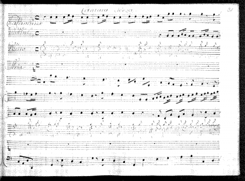 Conti - Con più luci di candori - Score
