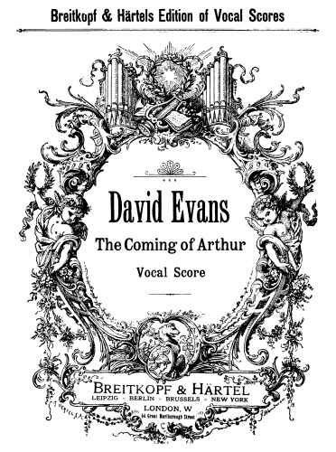 Evans - The Coming of Arthur - Vocal Score - Score
