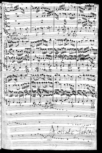 Meister - Habe deine Lust an dem Herrn - Score