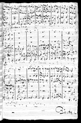 Meister - Mein Seelenbräutigam - Score