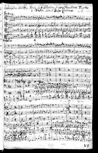 Meister - Ach daß die Hülfe aus Zion über Israel käme - Score