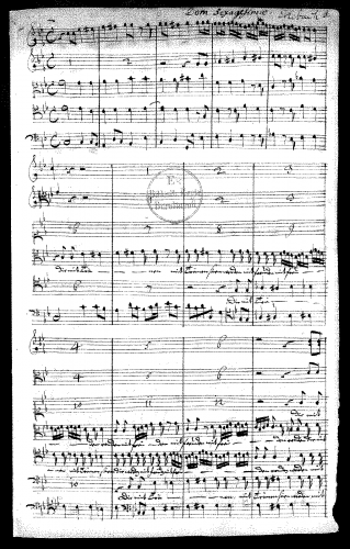 Erlebach - Die mit Tränen säen werden mit Freuden ernten - Score