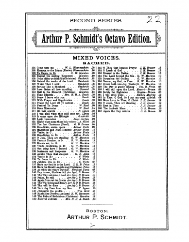 Marston - Te Deum Laudamus - Score