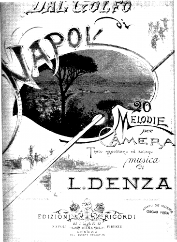 Denza - Mi vuoi bene sì, o nò? - Score