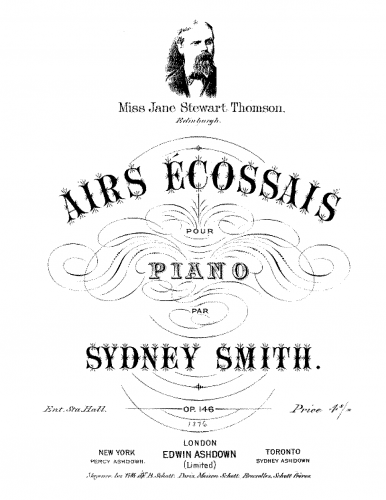 Smith - Airs Eccosais, Op. 146 - Score