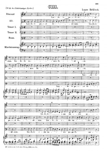 Hellinck - Laudate pueri Dominum - Score