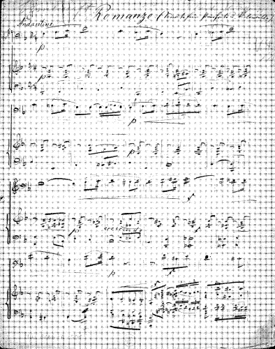 Umlauft - Romanze - Piano Score and Cello Part