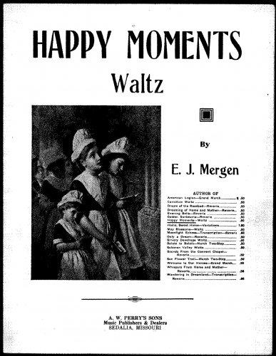 Mergen - Happy Moments - Score