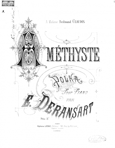 Deransart - Améthyste - Score