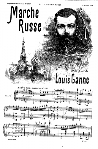 Ganne - Marche Russe - Score