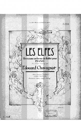 Chavagnat - Les Elfes, Op. 203 - Score