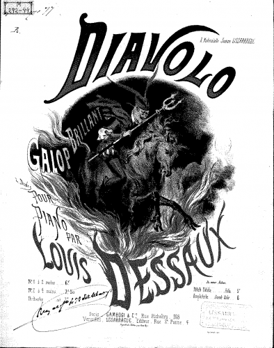 Dessaux - Diavolo - Score