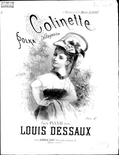Dessaux - Colinette - Score