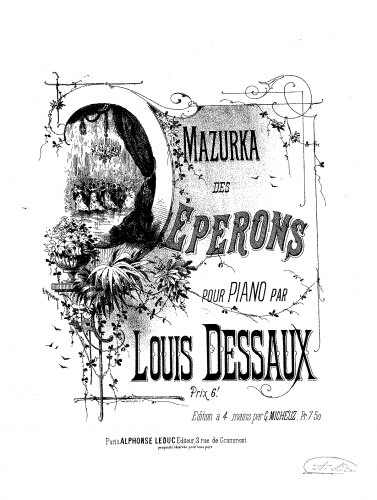 Dessaux - Mazurka des éperons - Score
