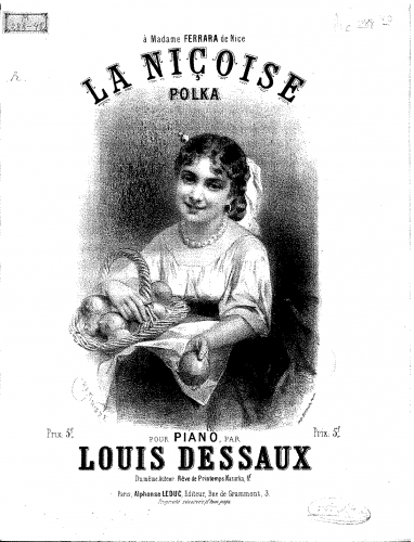 Dessaux - La Niçoise - Score