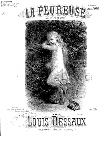Dessaux - La peureuse - Score