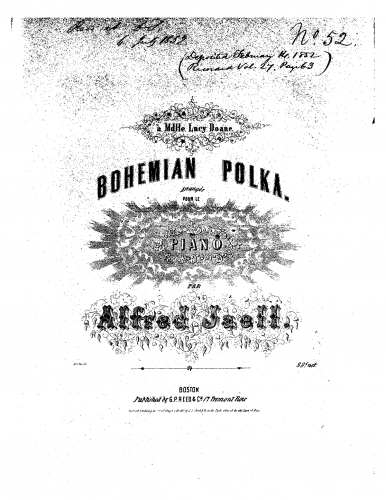 Jaëll - Bohemian Polka in E-flat major - Score