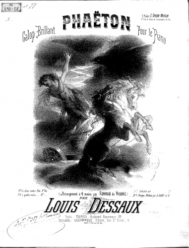 Dessaux - Phaëton - Score