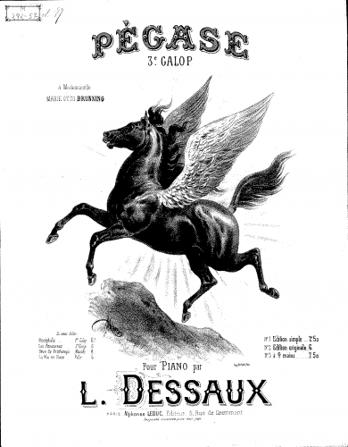 Dessaux - Pégase - Score