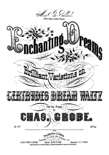 Grobe - Enchanting Dreams, Op. 425 - Score
