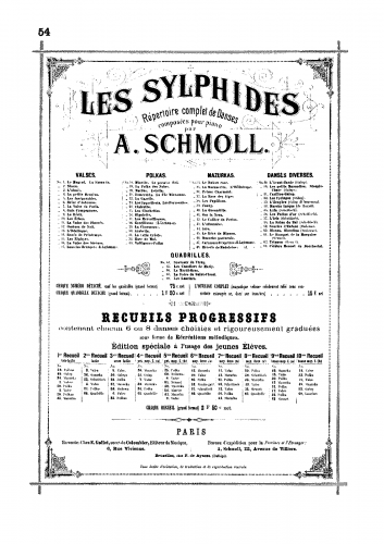 Schmoll - Les Sylphides - 54. Marche Turque de Mozart
