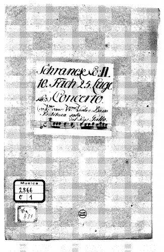Gallo - Violin Concerto in D minor - Score