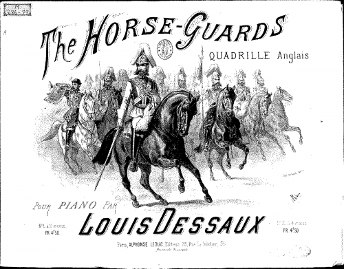 Dessaux - The Horse-Guards - Score