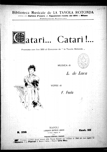 De Luca - Catarì... Catarì!... - Score