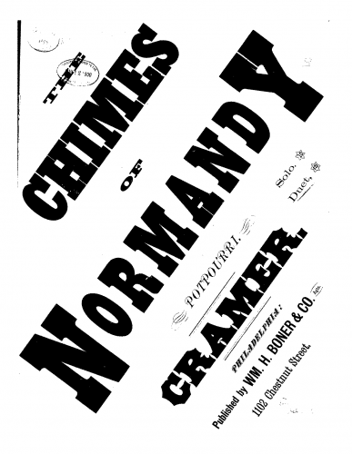 Cramer - The Chimes of Normandy - Score