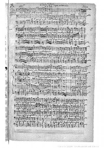 Charpentier - Nisi Dominus H.160 - Score