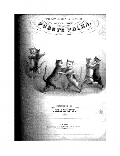 Anonymous - Pussy's Polka - Score