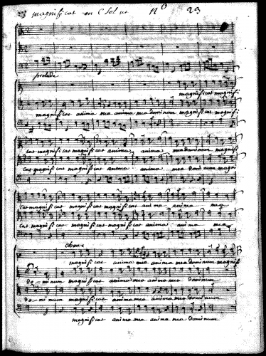 Dupuy - Grand Magnificat No. 23 - Score