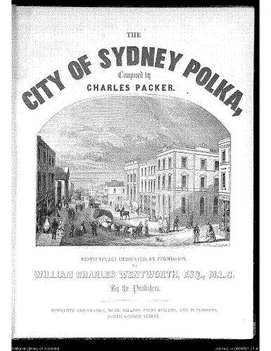 Packer - The City of Sydney Polka - Score