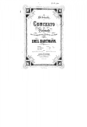 Hartmann - Cello Concerto - Score