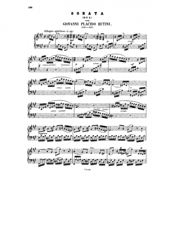 Rutini - Sonata No. 3 - Score