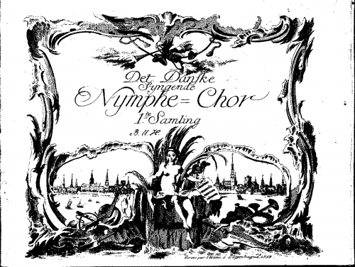 Weise - Det Danske Syngende Nymphe-Chor - Score