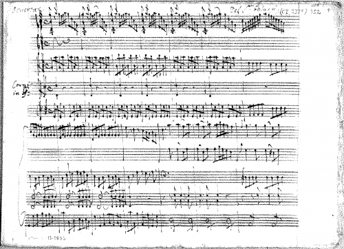 Galuppi - Ouverture in G major - Score