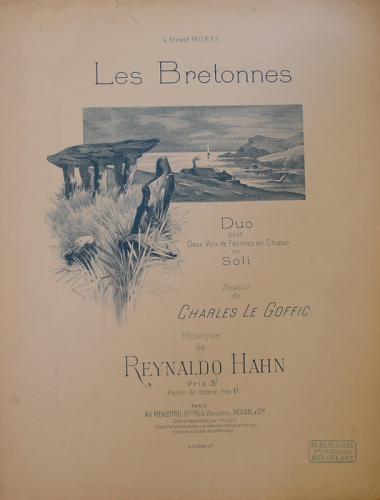 Hahn - Les Bretonnes, Duo for Female Voices or Chorus - Score