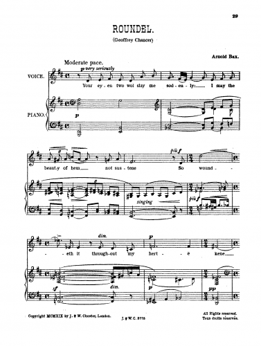 Bax - Roundel - Score