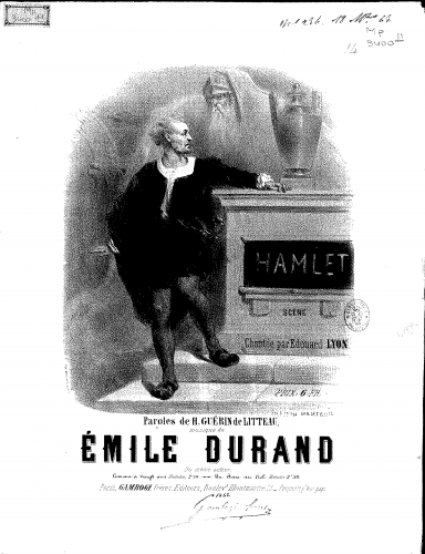 Durand - Hamlet - Score