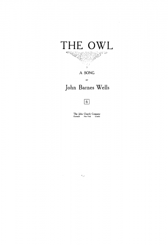 Wells - The Owl - Score