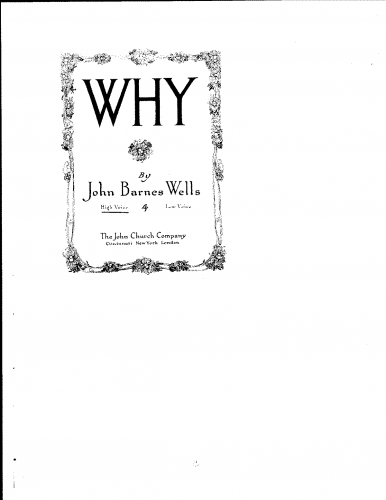 Wells - Why? - Score