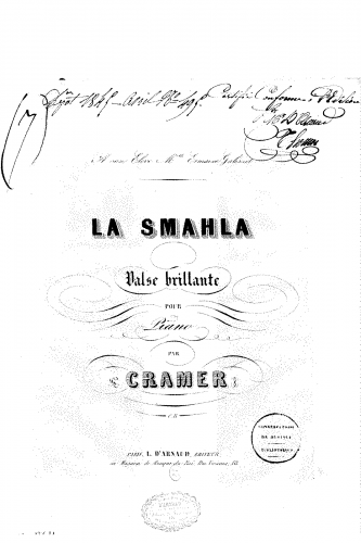 Cramer - La Smahla - Score