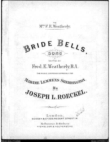 Röckel - Bride Bells - Score