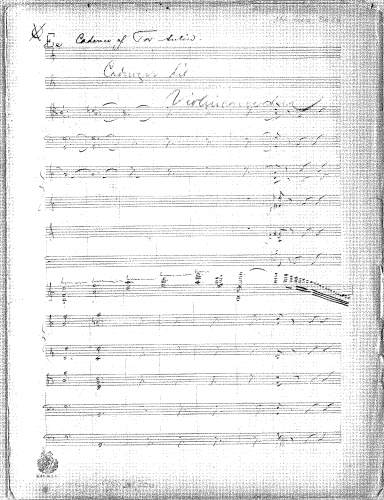 Lange-Müller - Violin Concerto - Cadenzas - Cadenzas