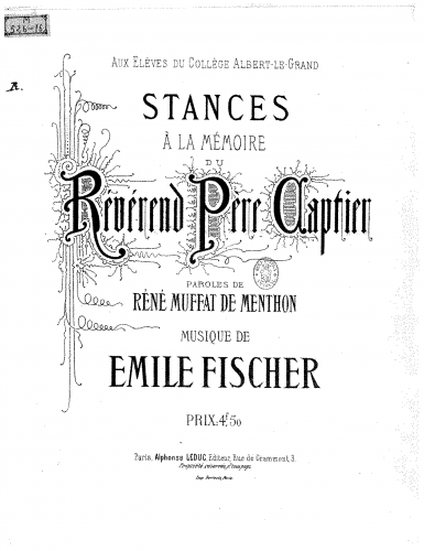Fischer - Stances - Score